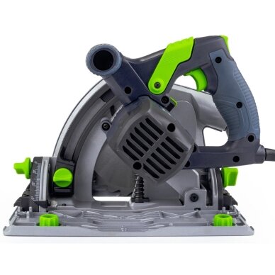Įgilinamas diskinis pjūklas su liniuote 2400W WUBER W57204 8