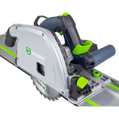 Įgilinamas diskinis pjūklas su liniuote 2400W WUBER W57204 5 Įgilinamas diskinis pjūklas su liniuote 2400W WUBER W57204 5