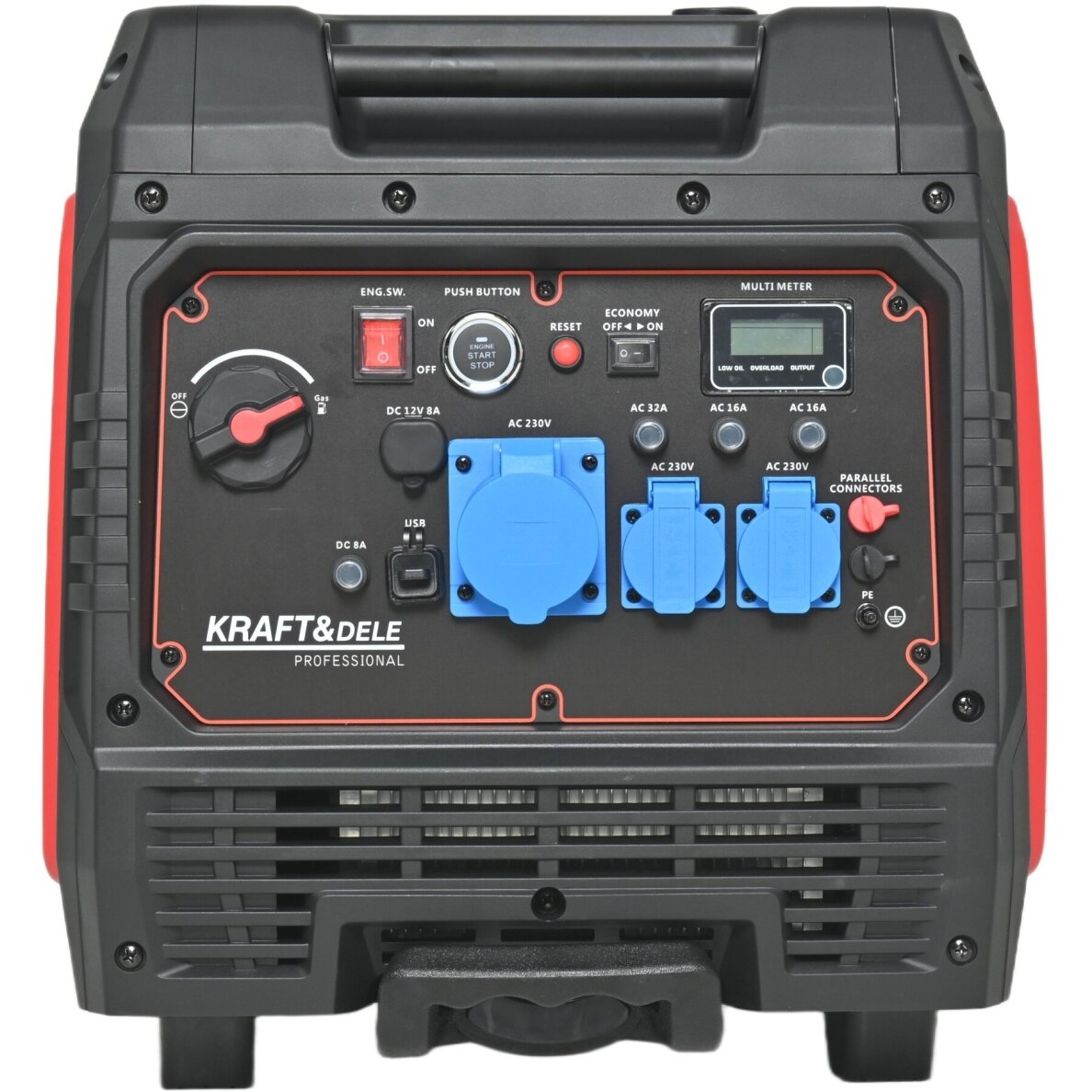 Inverterinis benzininis generatorius 6.5kW / 6.7kW Kraftdele 1 Inverterinis benzininis generatorius 6.5kW / 6.7kW Kraftdele 1
