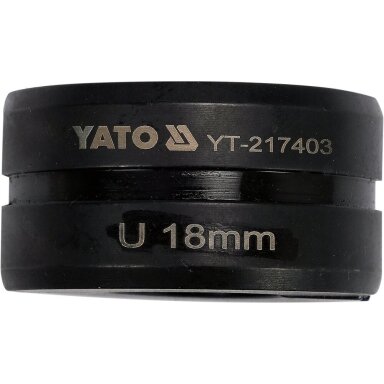 Indėklas / matrica U18 mm presavimo replėms YT-21735 Indėklas / matrica U18 mm presavimo replėms YT-21735