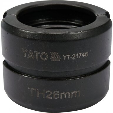 Indėklas TH 26 mm presavimo replėms YT-21735 Indėklas TH 26 mm presavimo replėms YT-21735