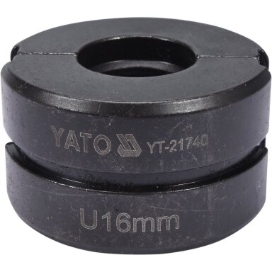 Indėklas U 16 mm presavimo replėms YT-21735 Indėklas U 16 mm presavimo replėms YT-21735