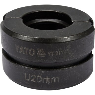Indėklas U20 mm presavimo replėms YT-21735 Indėklas U20 mm presavimo replėms YT-21735
