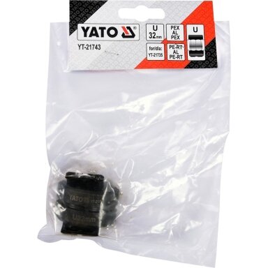 Indėklas U32 mm presavimo replėms YT-21735 Indėklas U32 mm presavimo replėms YT-21735