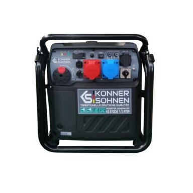 Inverterinis (230V/ 400V) benzininis generatorius 8500W, KS-8100IE-1/3-ATSR, KONNER & SOHNEN Inverterinis (230V/ 400V) benzininis generatorius 8500W, KS-8100IE-1/3-ATSR, KONNER & SOHNEN