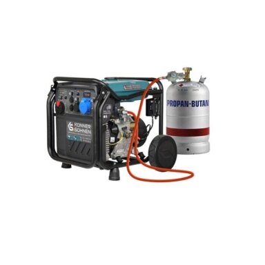 Inverterinis benzininis /dujinis generatorius 8500W, KS 8100iEG, KONNER & SOHNEN Inverterinis benzininis /dujinis generatorius 8500W, KS 8100iEG, KONNER & SOHNEN