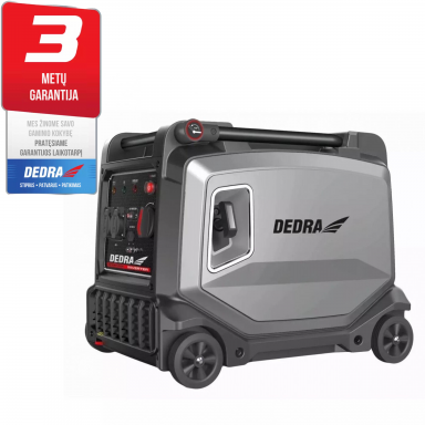 Inverterinis benzininis elektros generatorius 3,5KW/3.8KW DEDRA DEGA4500K Inverterinis benzininis elektros generatorius 3,5KW/3.8KW DEDRA DEGA4500K