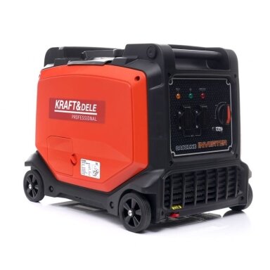 Inverterinis benzininis elektros generatorius 4.0KW/4.3KW Kradf&Dele KD698 Inverterinis benzininis elektros generatorius 4.0KW/4.3KW Kradf&Dele KD698