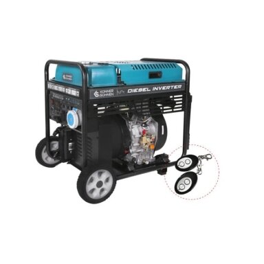 Inverterinis dyzelinis elektros generatorius 9500W, KS 9500iDЕ ATSR, KONNER & SOHNEN (su integruota automatika ATS)