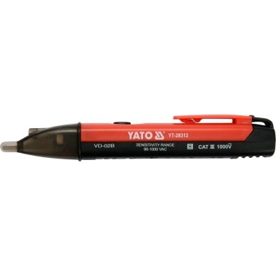 Indukcinis įtampos testeris | 90-1000 V YATO 1 Indukcinis įtampos testeris | 90-1000 V YATO 1