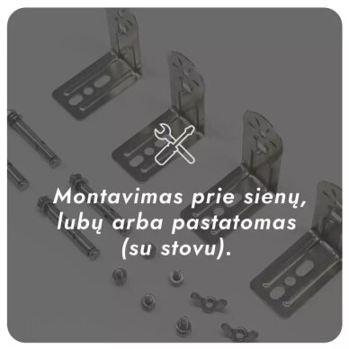 Infraraudonųjų spindulių šildytuvas Heatum H2000 OPTIM 7