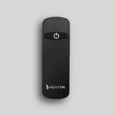 Infraraudonųjų spindulių šildytuvas Heatum VERSE H2000R Black 7