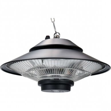 Infraraudonųjų spindulių šildytuvas pakabinamas 1500W su pultu YATO YT-99501 1 Infraraudonųjų spindulių šildytuvas pakabinamas 1500W su pultu YATO YT-99501 1