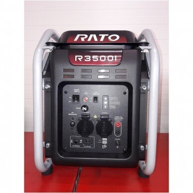 Inverterinis benzininis elektros generatorius 3,2kW R3500I RATO 1