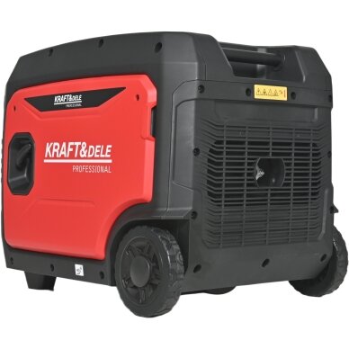 Inverterinis benzininis generatorius 6.5kW / 6.7kW Kraftdele 2