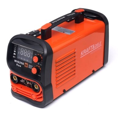 Inverterinis suvirinimo aparatas MIG MMA TIG 250A Kraftdele KD1875 5 Inverterinis suvirinimo aparatas MIG MMA TIG 250A Kraftdele KD1875 5