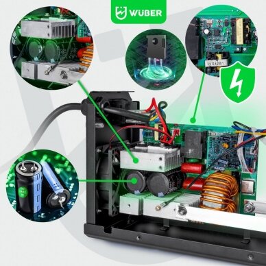 Inverterinis suvirinimo aparatas MMA 330A Wuber W18003 12 Inverterinis suvirinimo aparatas MMA 330A Wuber W18003 12