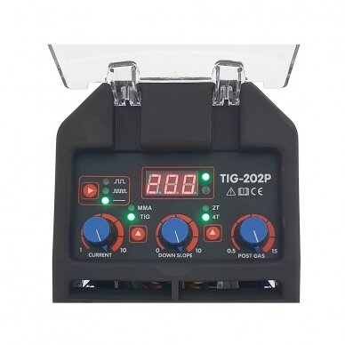 Sherman TIG 202P komplektas - Inverterinis suvirinimo aparatas 3 Sherman TIG 202P komplektas - Inverterinis suvirinimo aparatas 3