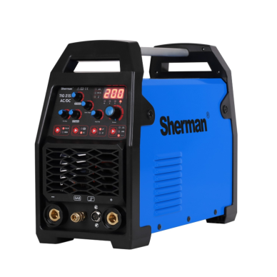 Inverterinis suvirinimo aparatas TIG 215P AC/DC Sherman Inverterinis suvirinimo aparatas TIG 215P AC/DC Sherman