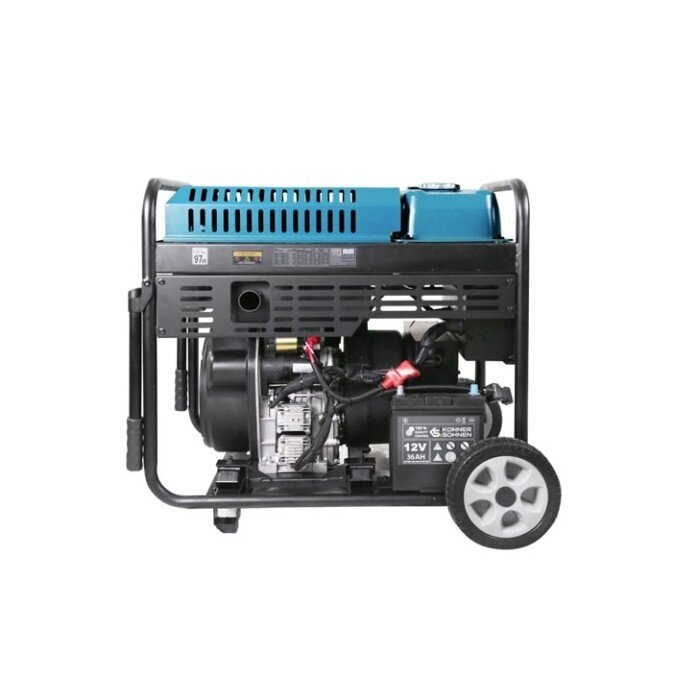Inverterinis dyzelinis elektros generatorius 9500W, KS 9500iDЕ ATSR, KONNER & SOHNEN (su integruota automatika ATS) 2 Inverterinis dyzelinis elektros generatorius 9500W, KS 9500iDЕ ATSR, KONNER & SOHNEN (su integruota automatika ATS) 2
