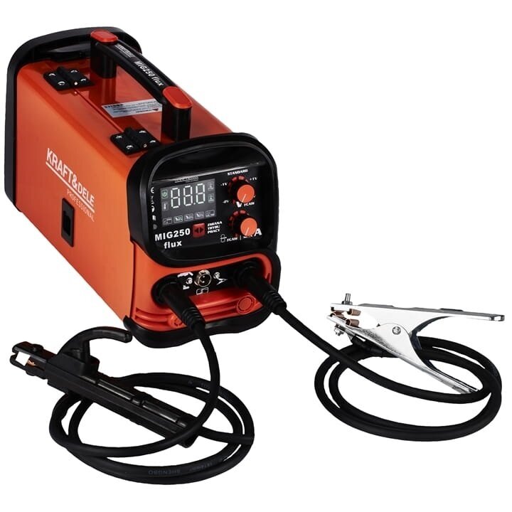 Inverterinis suvirinimo aparatas MIG MMA TIG 250A Kraftdele KD1875 1