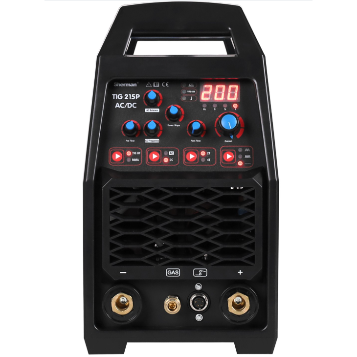 Inverterinis suvirinimo aparatas TIG 215P AC/DC Sherman 3