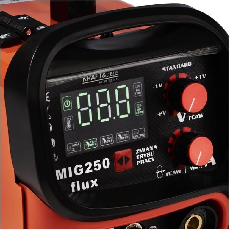 Inverterinis suvirinimo aparatas MIG MMA TIG 250A Kraftdele KD1875 3 Inverterinis suvirinimo aparatas MIG MMA TIG 250A Kraftdele KD1875 3