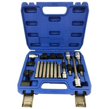 Įrankių rinkinys generatoriaus remontui 18vnt. Essen Tools XC8721 Įrankių rinkinys generatoriaus remontui 18vnt. Essen Tools XC8721