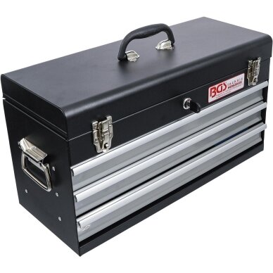 Įrankių rinkinys su metaline dėže | 3 stalčiai | 143 įrankiai 3318 BGS Technic 5 Įrankių rinkinys su metaline dėže | 3 stalčiai | 143 įrankiai 3318 BGS Technic 5