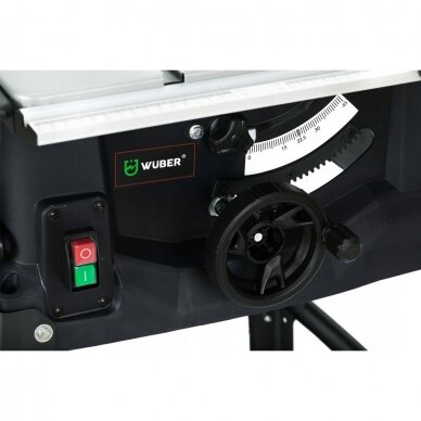 Išilginio pjovimo staklės 3100W, 250mm WUBER W99584 5