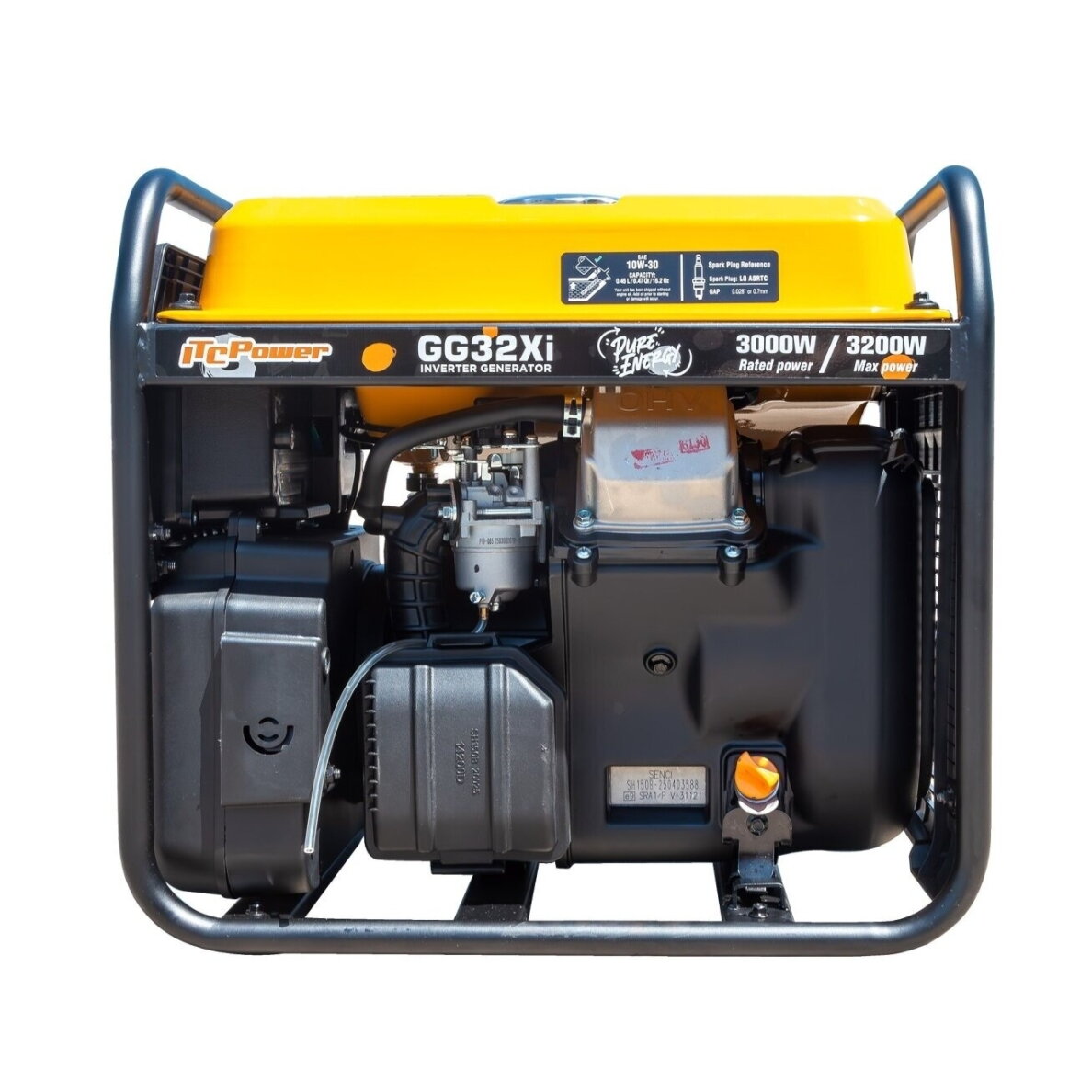 ITCPower GG32Xi inverterinis generatorius – 3,2 kW, 230V, lygiagretus jungimas 4