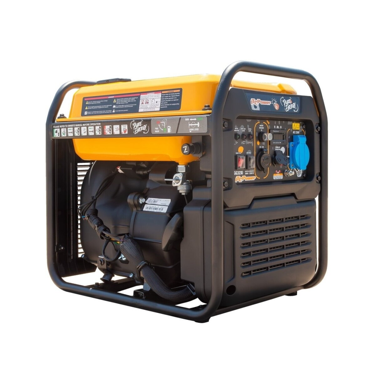 ITCPower GG32Xi inverterinis generatorius – 3,2 kW, 230V, lygiagretus jungimas