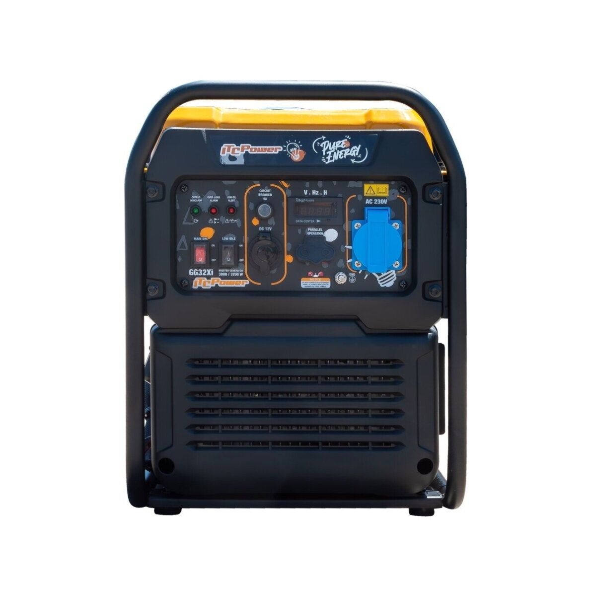 ITCPower GG32Xi inverterinis generatorius – 3,2 kW, 230V, lygiagretus jungimas 1