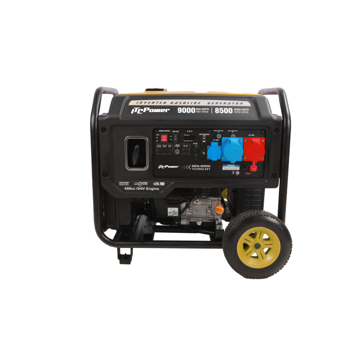 ITCPower GG90XEi-T trifazis inverterinis generatorius su el. starteriu ir ATS – 9,0 kW, 400/230V 1 ITCPower GG90XEi-T trifazis inverterinis generatorius su el. starteriu ir ATS – 9,0 kW, 400/230V 1