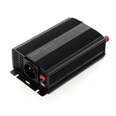 Įtampos keitiklis 500W/1000W 24V - 230V Įtampos keitiklis 500W/1000W 24V - 230V