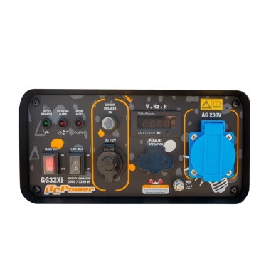 ITCPower GG32Xi inverterinis generatorius – 3,2 kW, 230V, lygiagretus jungimas 2