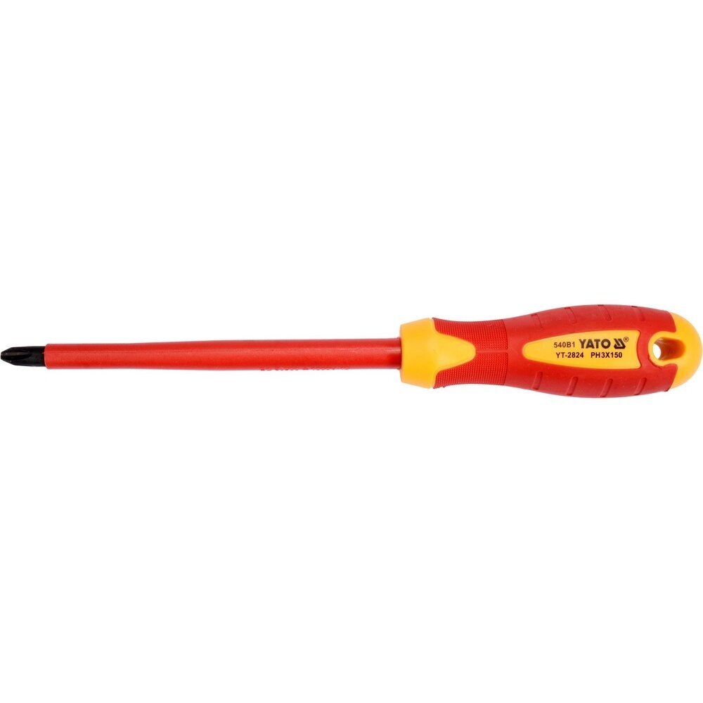Izoliuotas atsuktuvas elektrikui | 1000V | PH3x150 mm YATO 3
