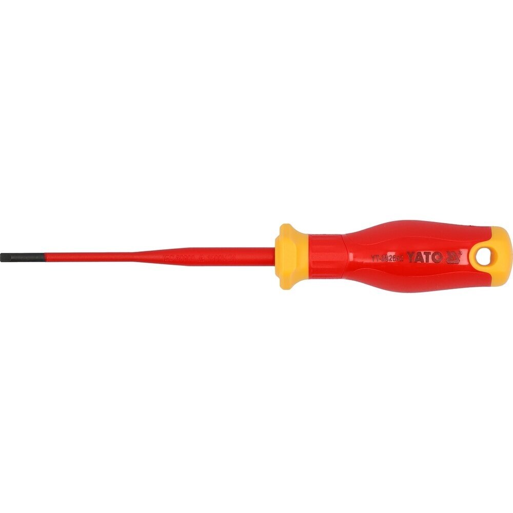 Izoliuotas atsuktuvas elektrikui | labai plonas | 1000V | 3,5X100 mm YATO 1