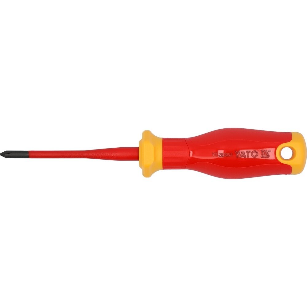Izoliuotas atsuktuvas elektrikui | labai plonas | 1000V | PH1X80 mm YATO