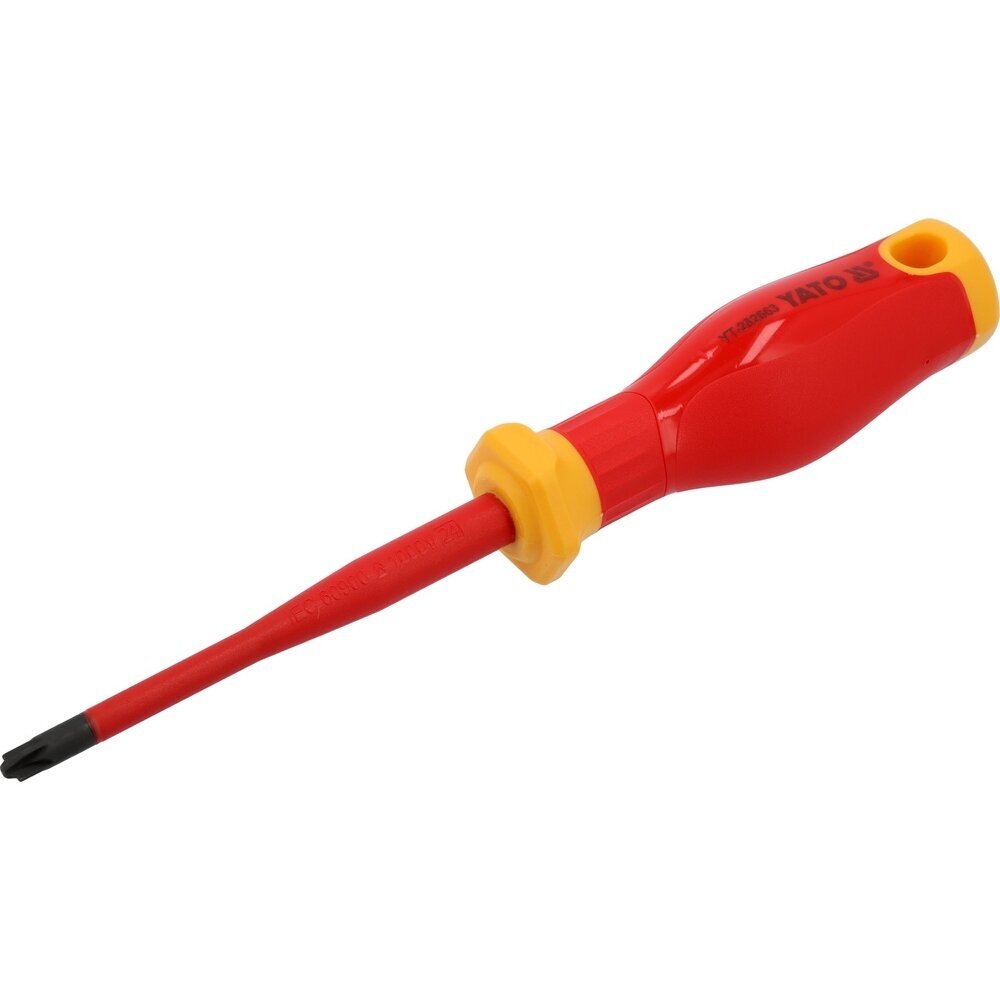 Izoliuotas atsuktuvas elektrikui | labai plonas | 1000V | SL/PZ2X100 mm YATO 1