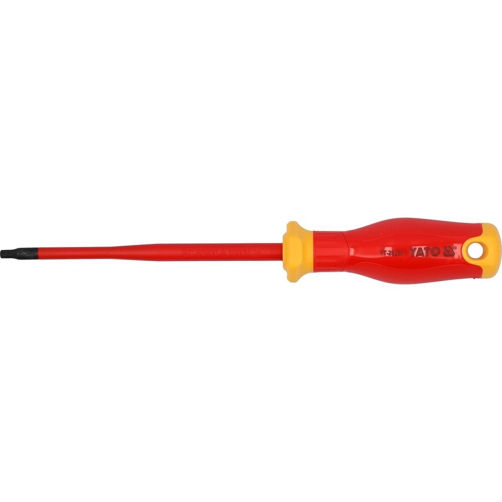 Izoliuotas atsuktuvas elektrikui | labai plonas | 1000V | T20X125 mm YATO Izoliuotas atsuktuvas elektrikui | labai plonas | 1000V | T20X125 mm YATO