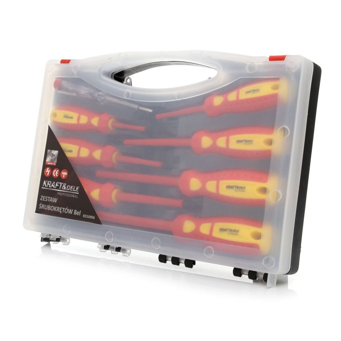 Izoliuoti atsuktuvai elektrikams 8vnt. – Kraftdele KD10906 3