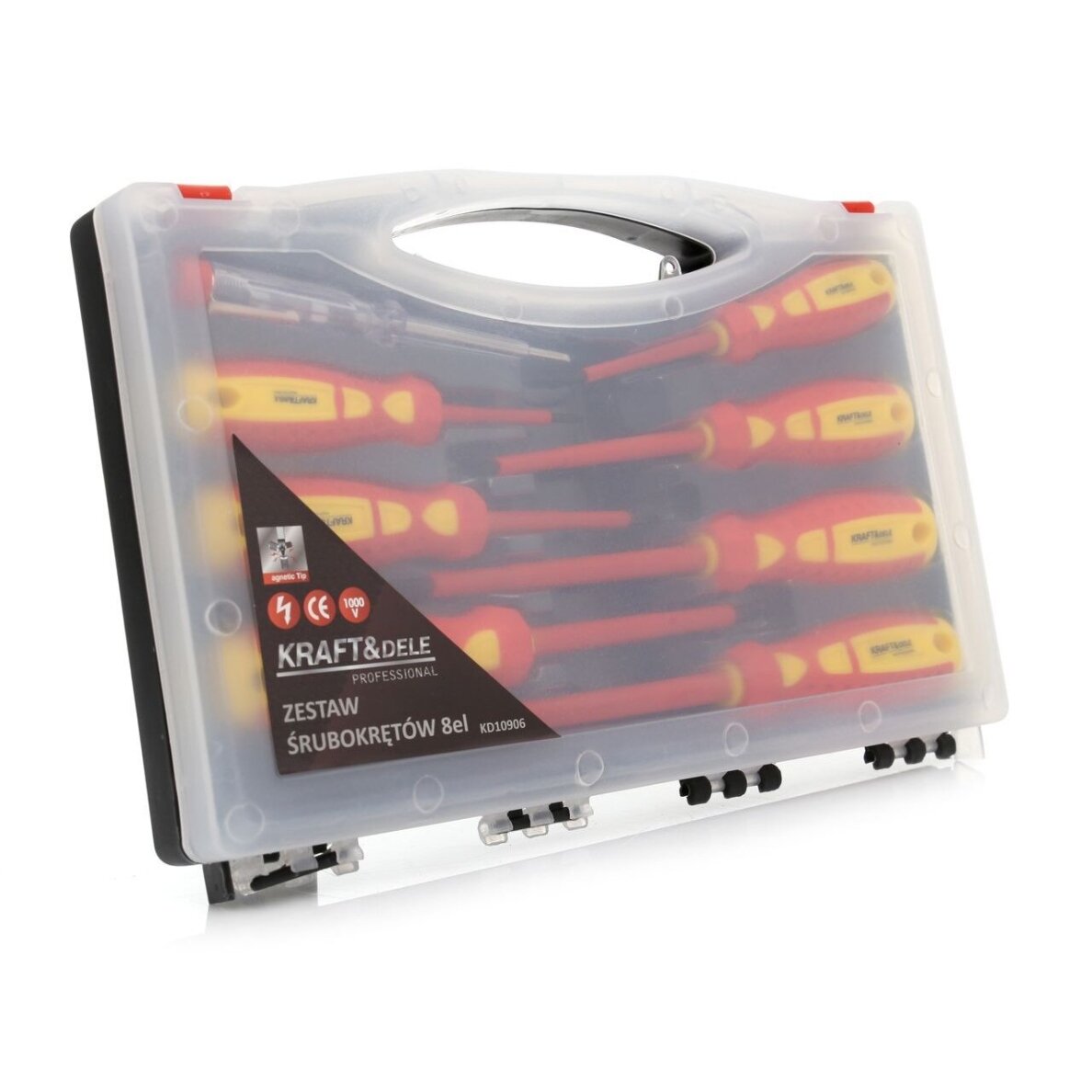 Izoliuoti atsuktuvai elektrikams 8vnt. – Kraftdele KD10906 4
