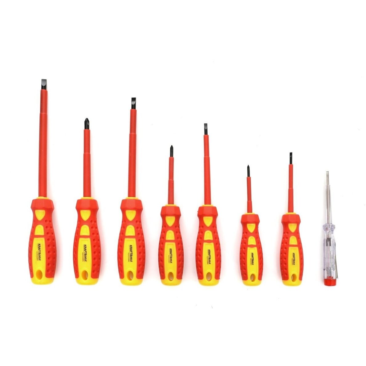 Izoliuoti atsuktuvai elektrikams 8vnt. – Kraftdele KD10906 5