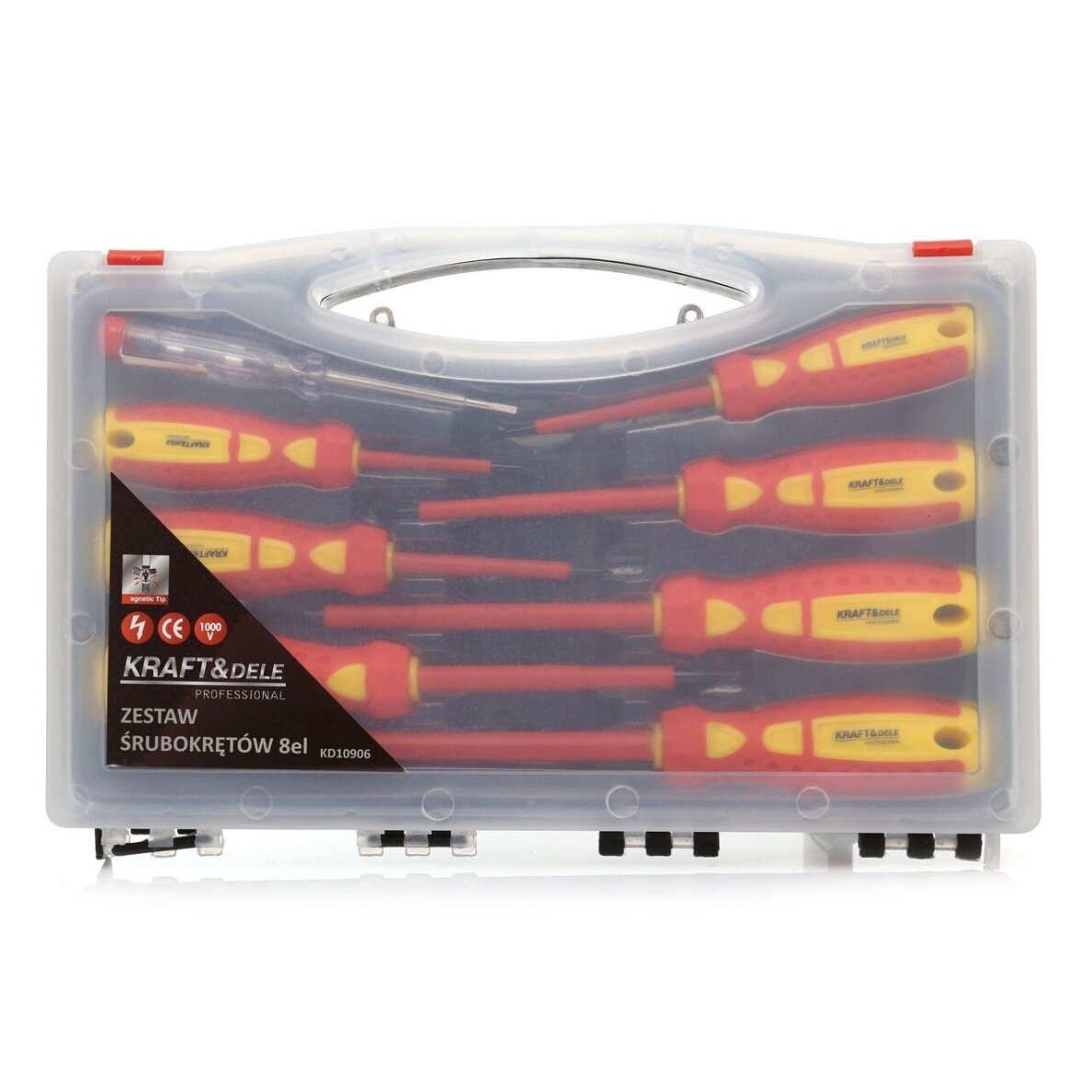 Izoliuoti atsuktuvai elektrikams 8vnt. – Kraftdele KD10906 2