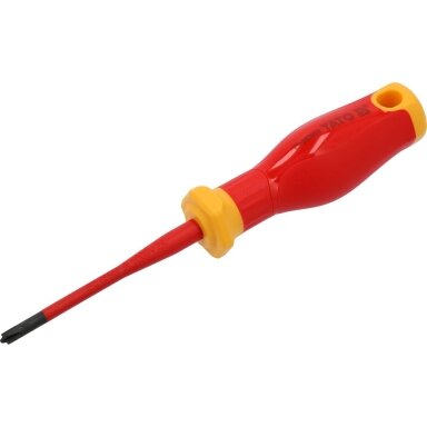 Izoliuotas atsuktuvas elektrikui | labai plonas | 1000V | SL/PH1X80 mm YATO Izoliuotas atsuktuvas elektrikui | labai plonas | 1000V | SL/PH1X80 mm YATO