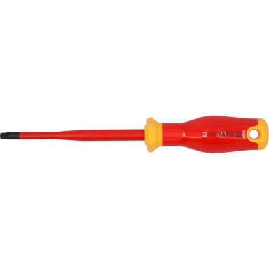 Izoliuotas atsuktuvas elektrikui | labai plonas | 1000V | T30X125 mm YATO Izoliuotas atsuktuvas elektrikui | labai plonas | 1000V | T30X125 mm YATO
