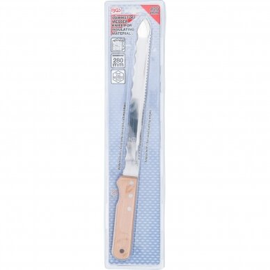Izoliacinis peilis 420mm (Medinė rankena) BGS 4