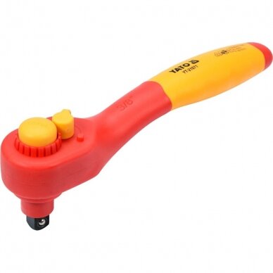 Izoliuota terkšlė elektrikams 200 mm 3/8" VDE Izoliuota terkšlė elektrikams 200 mm 3/8" VDE