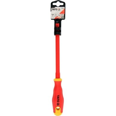 Izoliuotas atsuktuvas elektrikui | 1000V | 8x175 mm YATO 1 Izoliuotas atsuktuvas elektrikui | 1000V | 8x175 mm YATO 1